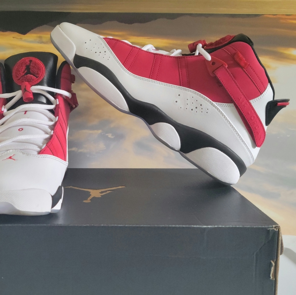 Air Jordan 6 Rings ‘White Carmine’ Mens. Find it cheaper? I'll be it by $20.